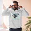 Feed Horn Three-Panel Fleece Hoodie - Image 5