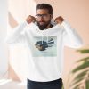 Feed Horn Three-Panel Fleece Hoodie - Image 11